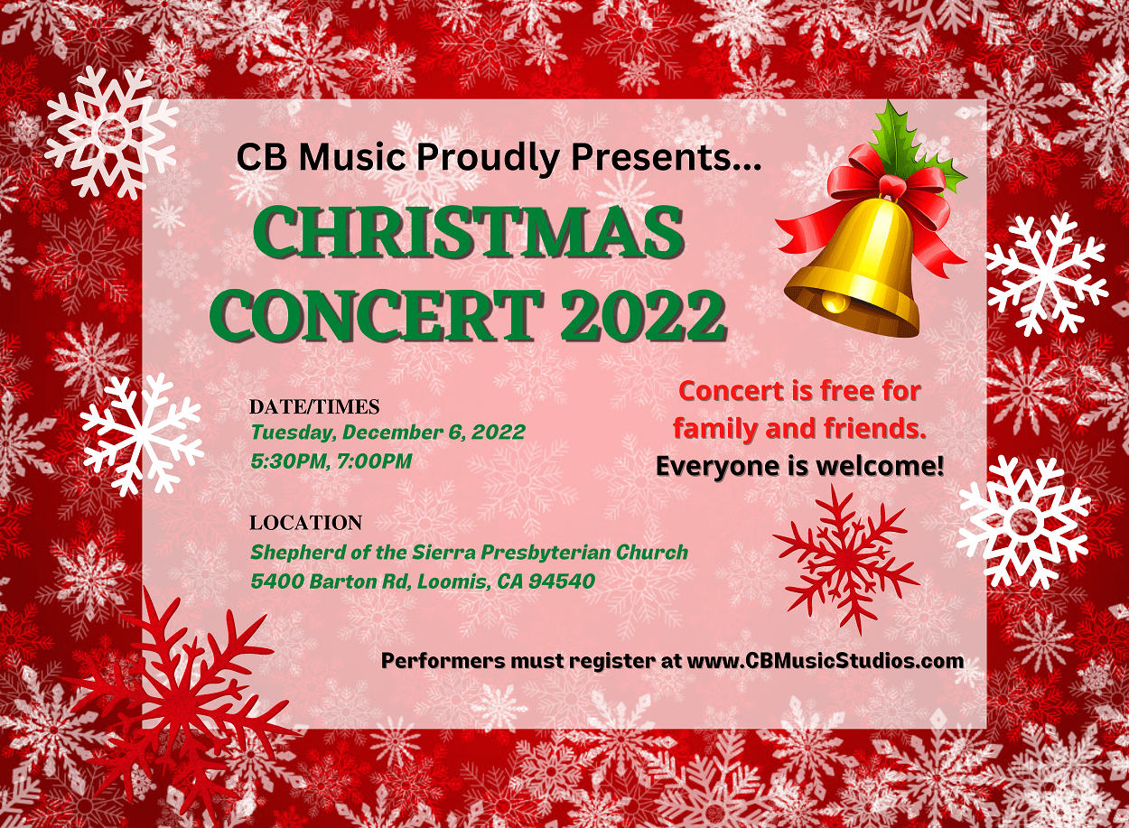 Christmas Concert 2022 Flyer – med